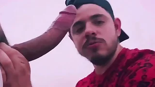 O namorado do meu amigo caiu de boca na minha vara